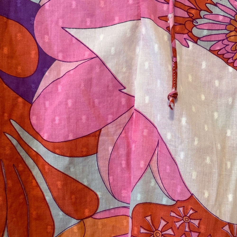ANTIK BATIK Floral Print Kaftan Top - Picture 6 of 10